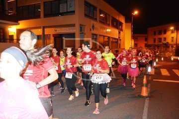 Telde se engancha al amor con su carrera nocturna (Foto TA)